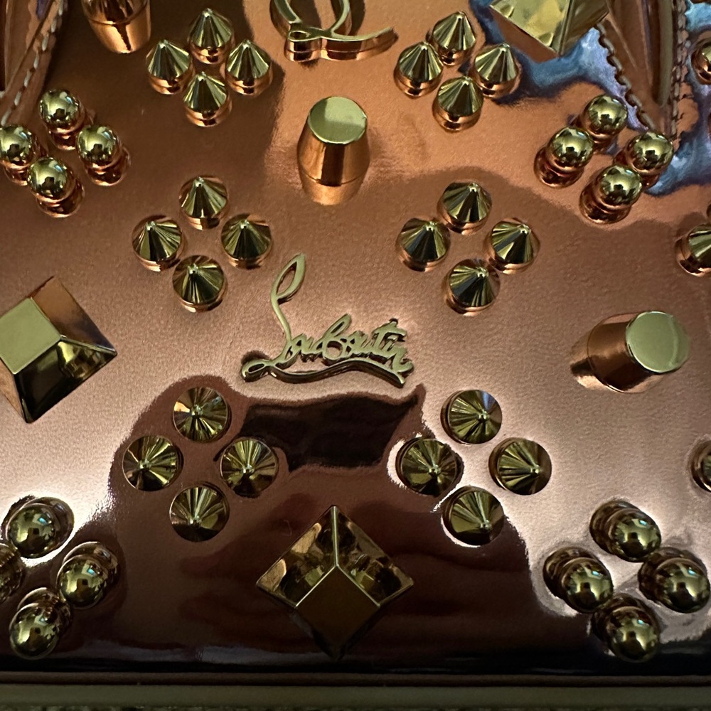 CHRISTIAN LOUBOUTIN Paloma Mini Studded Tote Bag - Picture 9 of 16